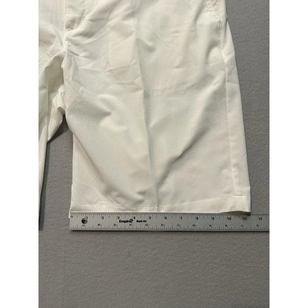Nike Golf Dri Fit Shorts Mens 35 Off White Performance Stretch Standard Fit